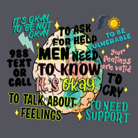 Mens Mental Health Matters Vintage Hoodie | Teevron