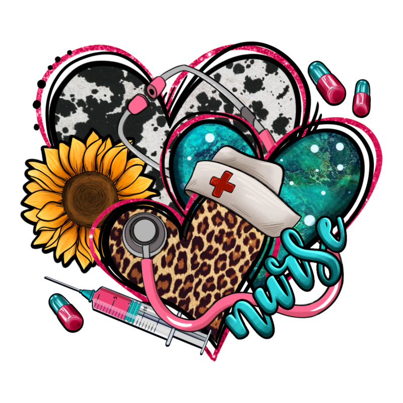 Nurse Hearts Long Sleeve Tee by Jasminsmagicworld | Teevron