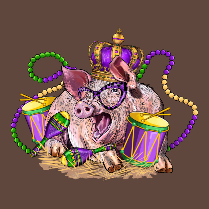 Mardi Gras Pig Classic Tee by LillyAllenDesigns | Teevron