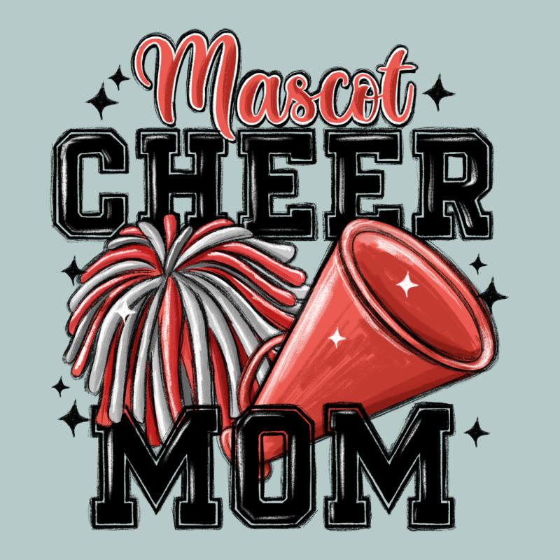 Mascot Cheer Mom Heavy Core Tee by MaliasSmallBusiness | Teevron