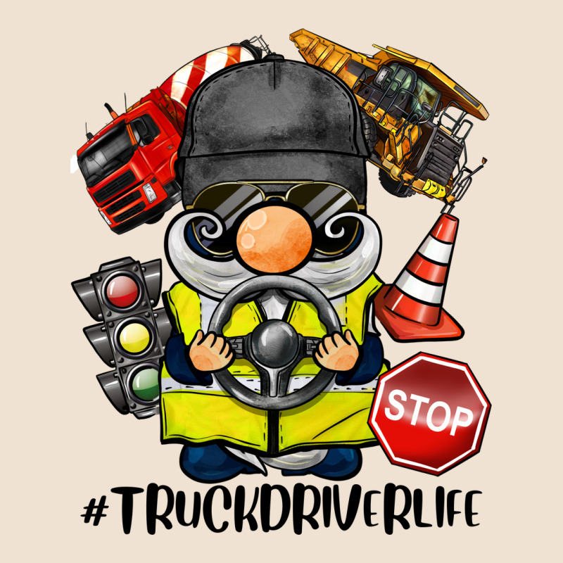 Truck Driver Life Gnome Urban Heavy Tee by BarkalooDesign | Teevron