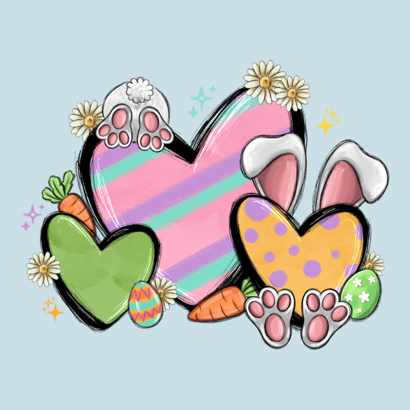 Easter Hearts Ladies Tee by MaliasSmallBusiness | Teevron