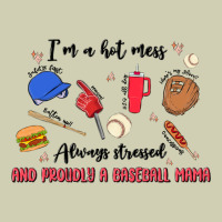 I'm A Hot Mess,always Stressed,and Proudly A Baseb Heavy Core Tee | Teevron