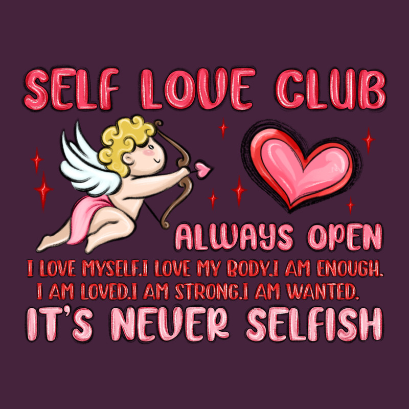 Self Love Club Premium Tee by MaliasSmallBusiness | Teevron