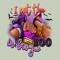 I Put The Boo In Boo-jee Sneaker And Heel Long Sleeve Tee | Teevron
