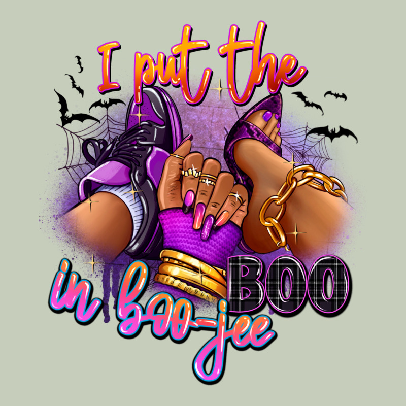 I Put The Boo In Boo-jee Sneaker And Heel Long Sleeve Tee by RanaPortraitStore | Teevron