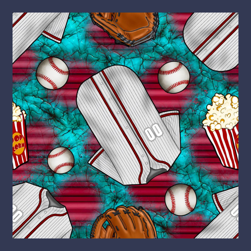 Baseball  Uniform With Turquoise Gemstone Seamless Pattern Heavyweight Hoodie by BundleAndBundleShop | Teevron
