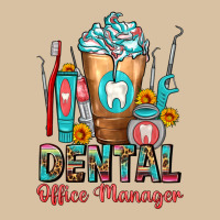 Dental Office Manager Cold Drink Frappe Heavyweight Hoodie | Teevron
