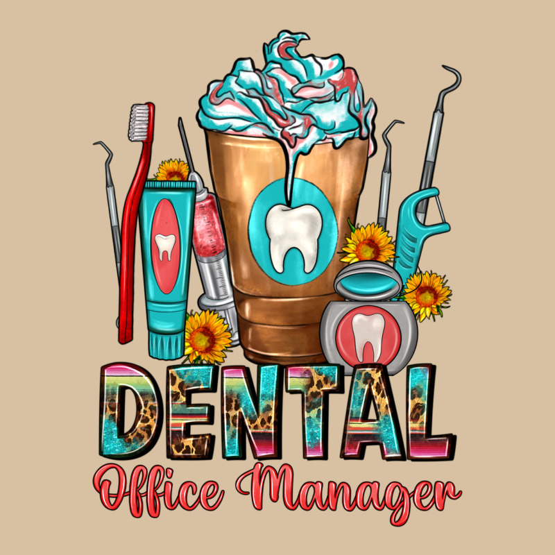 Dental Office Manager Cold Drink Frappe Heavyweight Hoodie by FaDigitalArtStudio | Teevron