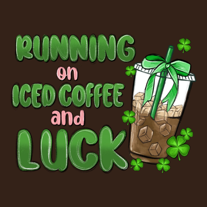 Iced Coffee And Luck Heavy Core Tee by MaliasSmallBusiness | Teevron