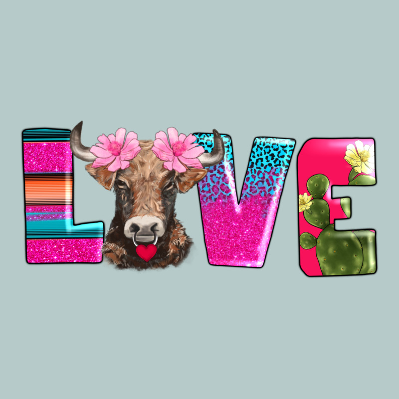 Love With Braunvieh Cow Heavy Core Tee by AdoDesignShop | Teevron