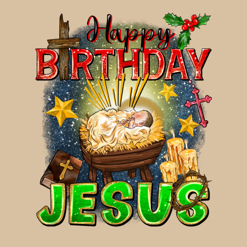 Happy Birthday Jesus Heavyweight Hoodie by FaDigitalArtStudio | Teevron