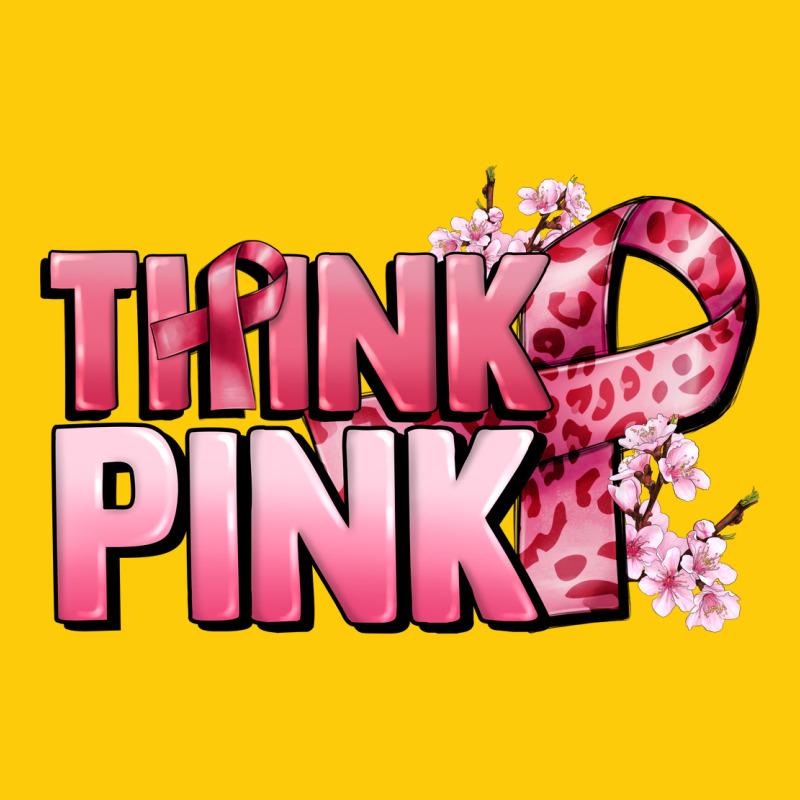 Think Pink Cancer Awareness Premium Hoodie by FaDigitalArtStudio | Teevron