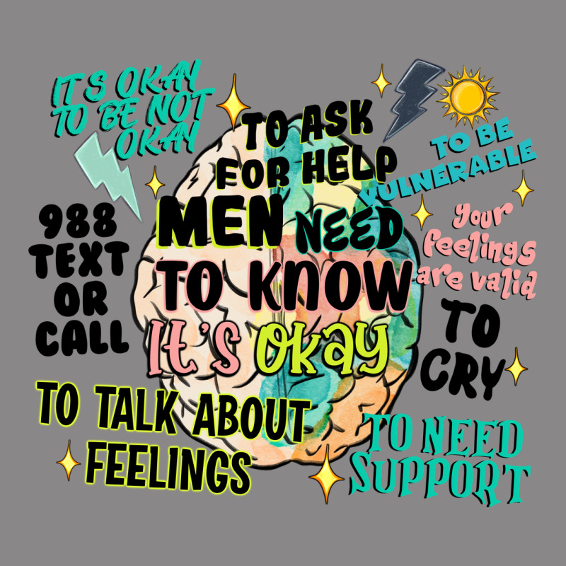 Mens Mental Health Matters Vintage Tee by Artiststas | Teevron