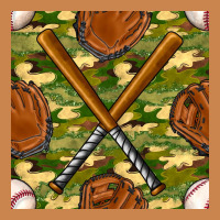 Baseball Bat And Gloves With Camouflage Seamless Pattern Heavyweight Hoodie | Teevron