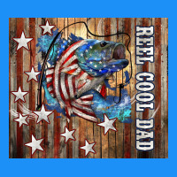 Western Reel Cool Dad American Flag Bass Classic Tee | Teevron