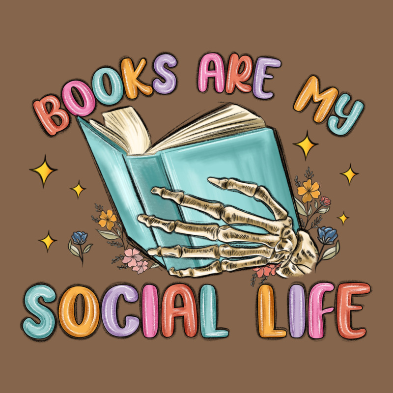 Books Are My Social Life Premium Tee by MaliasSmallBusiness | Teevron
