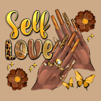 Black Woman Self Love Nails Vintage Hoodie | Teevron