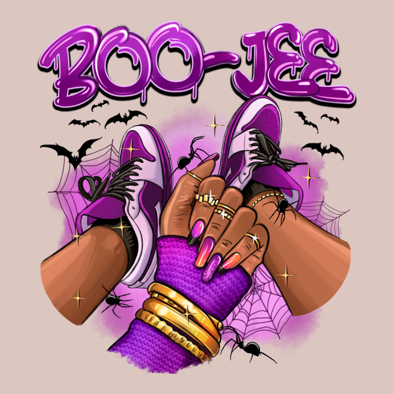Boo-jee Halloween Afro Sneakers Premium Hoodie by RanaPortraitStore | Teevron