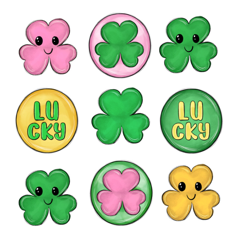 St.patrick's Day Clovers Ladies Tee by MaliasSmallBusiness | Teevron
