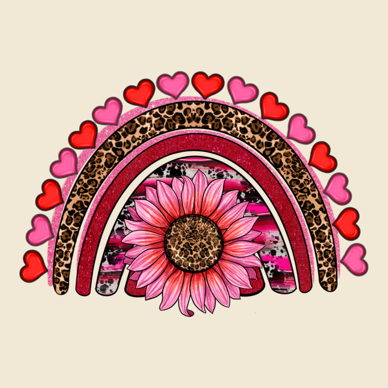 Valentine's Day Sunflower Rainbow Ladies Tee by RanaPortraitStore | Teevron