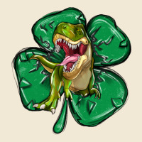 Dinosaur St Patricks Day Ladies Tee | Teevron