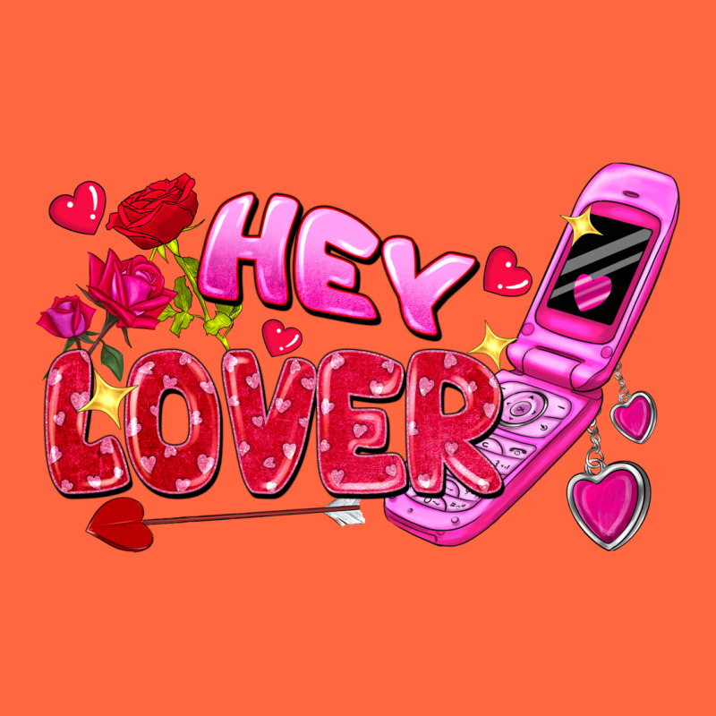 Hey Lover Flip Phone Valentine's Day Premium Hoodie by FaDigitalArtStudio | Teevron
