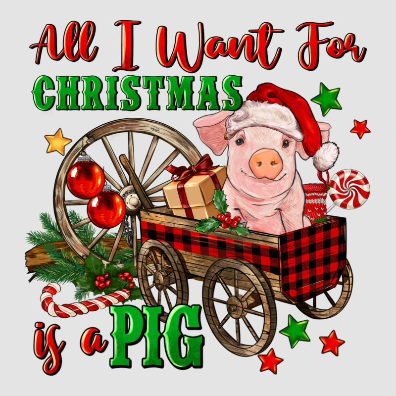 All I Want For Christmas Is A Pig Premium Sweatshirt by FaDigitalArtStudio | Teevron