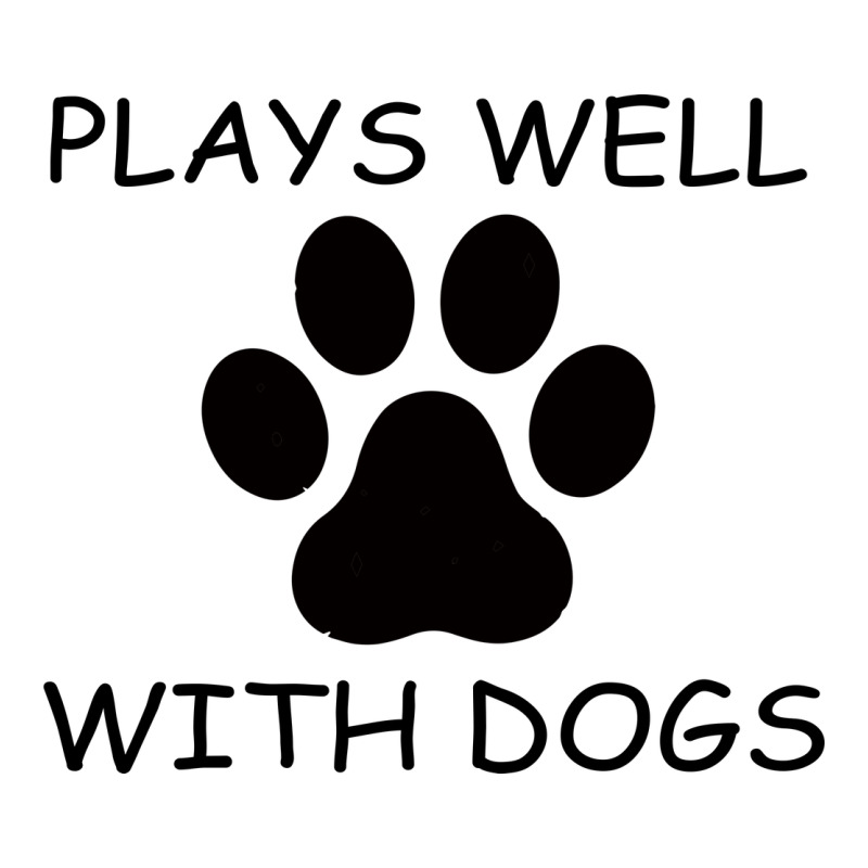 Plays Well With Dogs Long Sleeve Tee by Bettercallsaul | Teevron