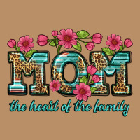 Mom The Heart Of The Family Vintage Hoodie | Teevron