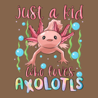 Just A Kid Who Loves Axolotls Premium Tee | Teevron