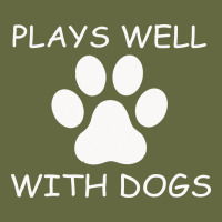 Plays Well With Dogs Long Sleeve Tee | Teevron