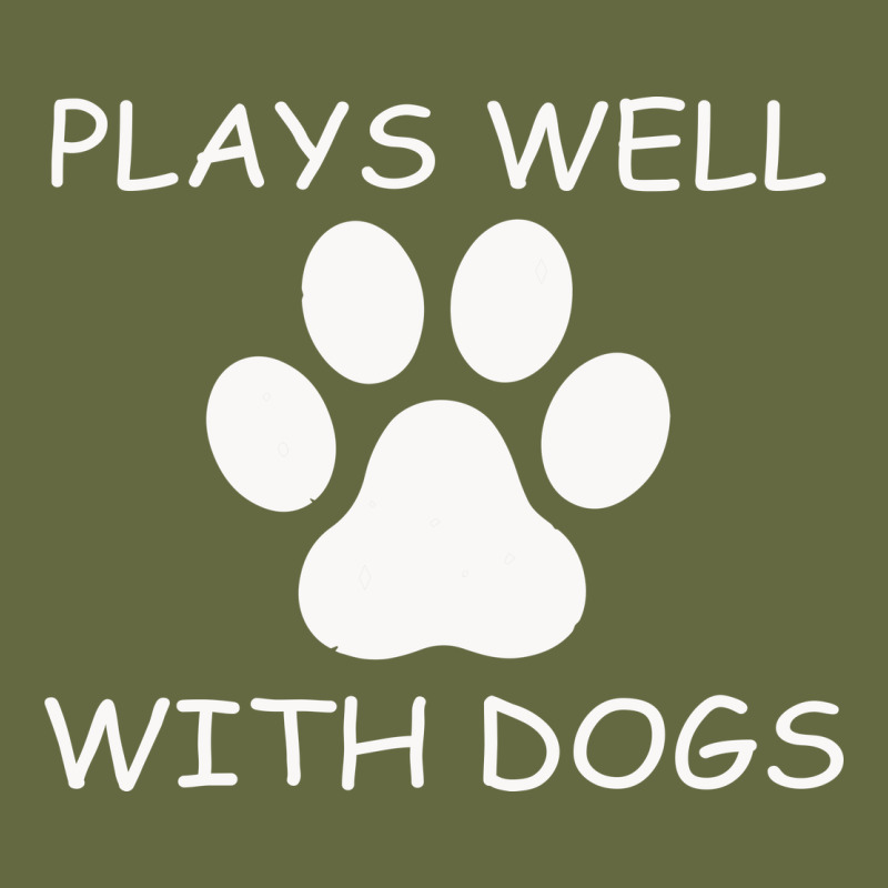 Plays Well With Dogs Long Sleeve Tee by Bettercallsaul | Teevron
