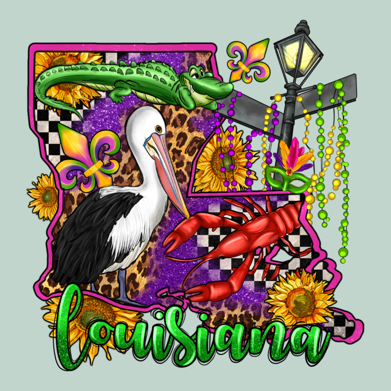 Louisiana Zipper Hoodie by OliviaCreatesArt | Teevron