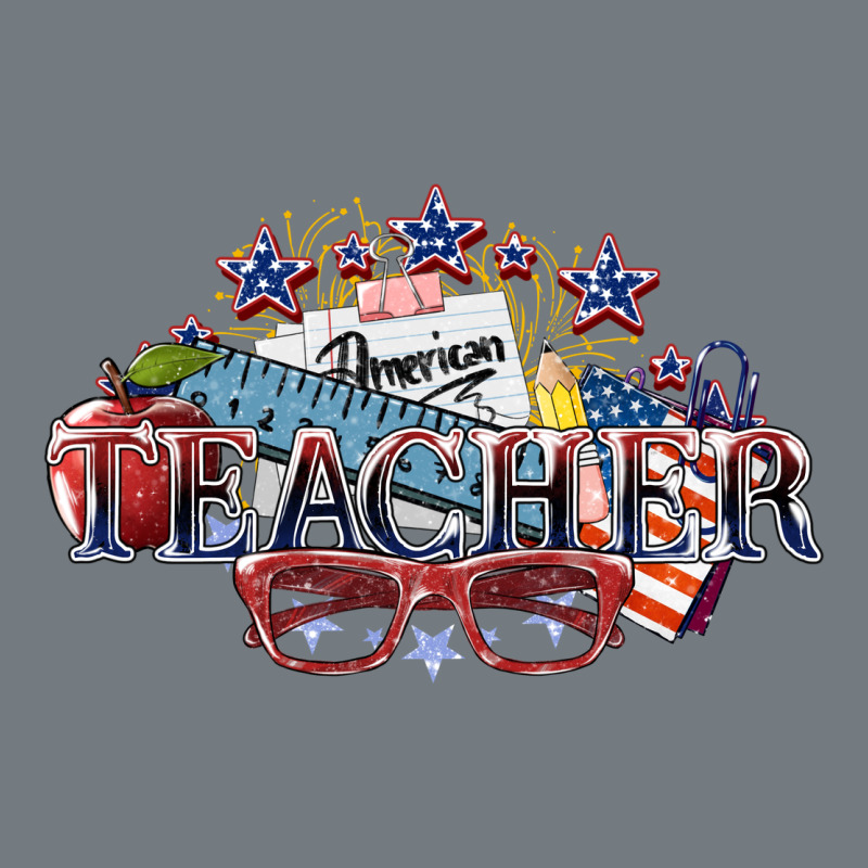 American Teacher 4th Of July Heavyweight Sweatshirt by HowdyJamesFarm | Teevron