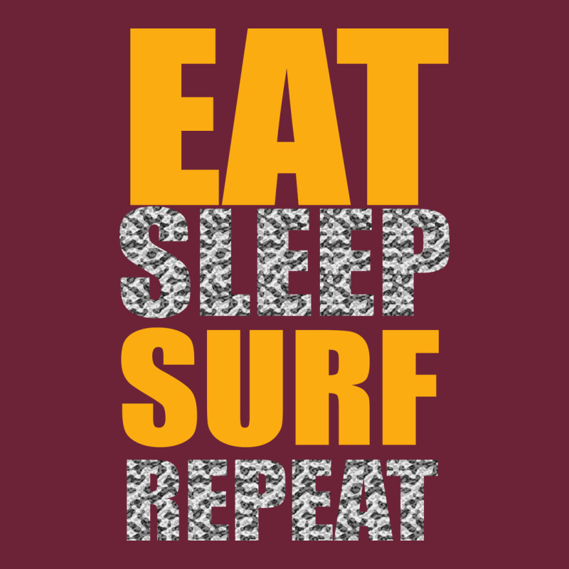 Eat Sleep Surf Repeat Long Sleeve Tee by Bettercallsaul | Teevron
