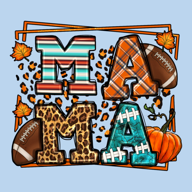Fall American Football Autumn Mama Classic Tee by LillyAllenDesigns | Teevron