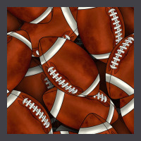 American Football Seamless Pattern Heavyweight Hoodie | Teevron