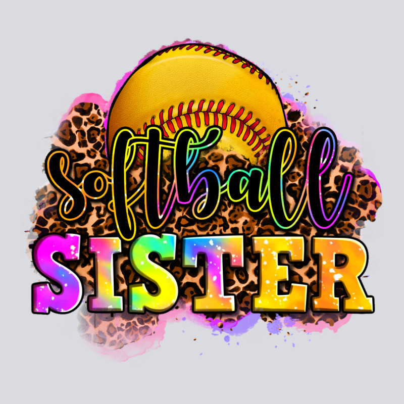 Softball Sister Zipper Hoodie by OliviaCreatesArt | Teevron
