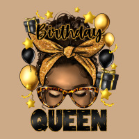 Birthday Queen Afro Messy Bun Vintage Hoodie | Teevron