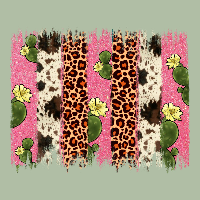 Cactus Leopard Cowhide Brush Stroke Urban Heavy Tee by Artiststas | Teevron