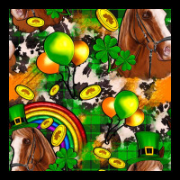 St. Patrick's Day Horse With Balloons Premium Sweatshirt | Teevron