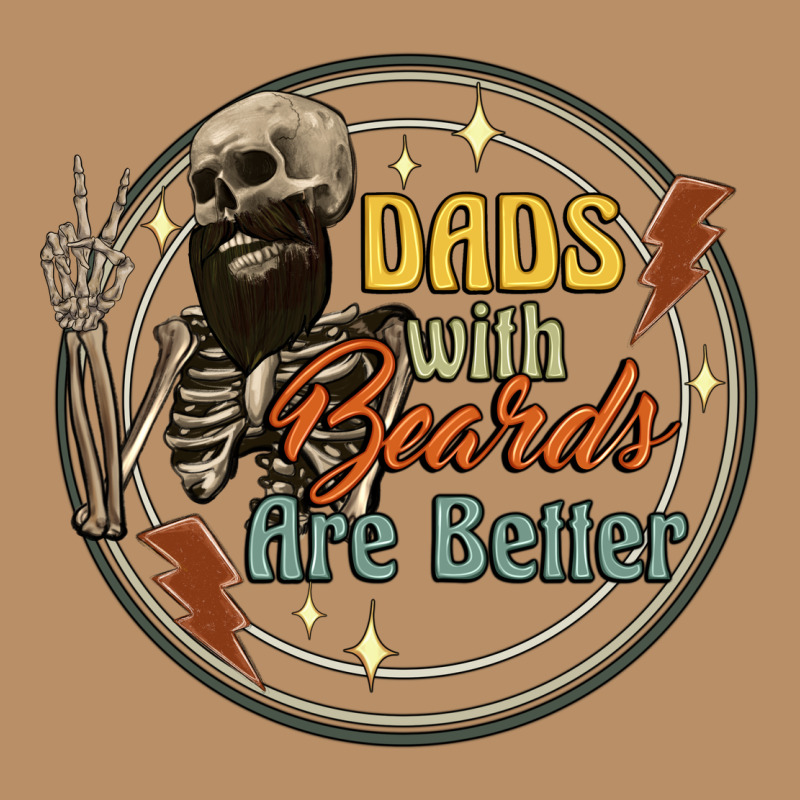 Dads With Beards Are Better Vintage Hoodie by Artiststas | Teevron