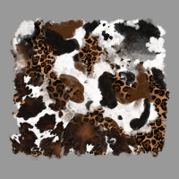 Leopard Cowhide Background Vintage Hoodie | Teevron