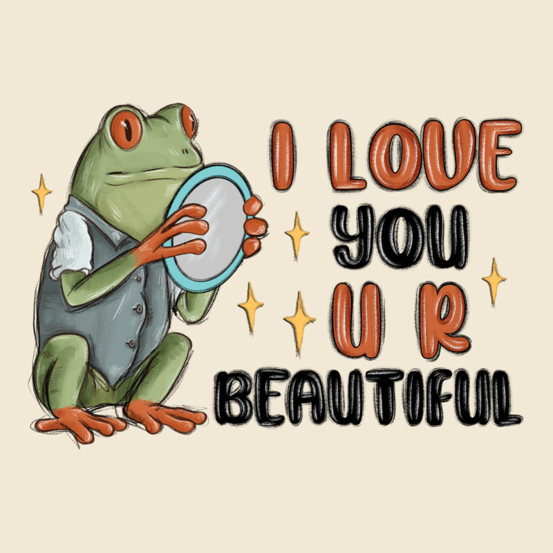 I Love You U R Beautiful Frog Premium Tee by MaliasSmallBusiness | Teevron