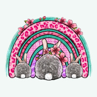 Easter Bunny Rainbow Premium Hoodie | Teevron