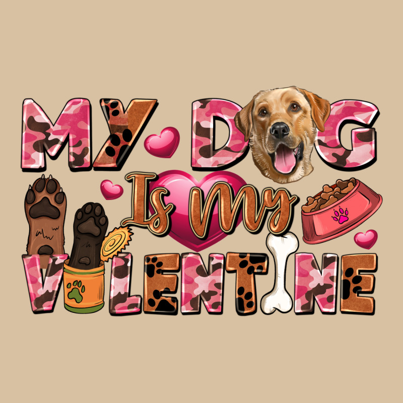 My Dog Is My Valentine Heavyweight Hoodie by FaDigitalArtStudio | Teevron