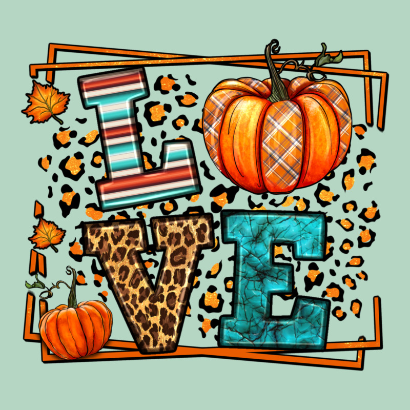 Fall Autumn Leopard Love Pumpkin Classic Tee by LillyAllenDesigns | Teevron