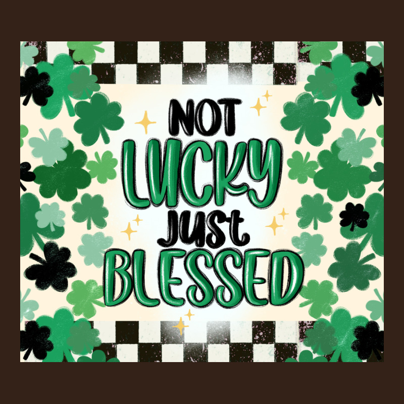 Not Lucky Just Blessed Heavy Core Tee by MaliasSmallBusiness | Teevron