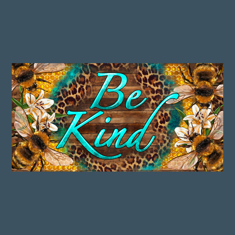 Be Kind Bees License Plate Urban Heavy Tee by Artiststas | Teevron